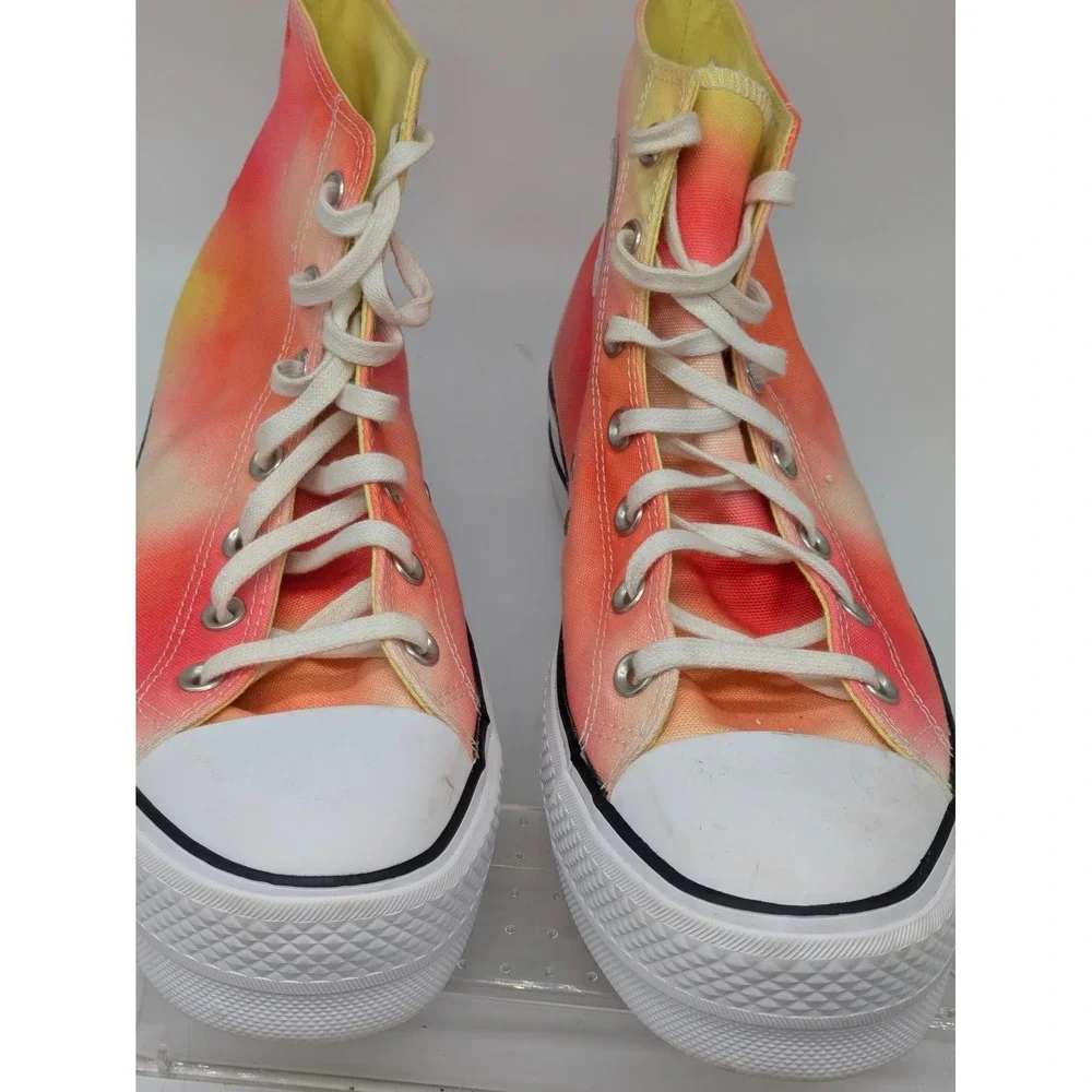 Converse Chuck Taylor All Star Lift Platform Hi Sunset Tie Dye Women's 10.5